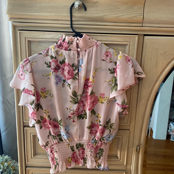 Mock Neck Blouse - Picture 6 of 7